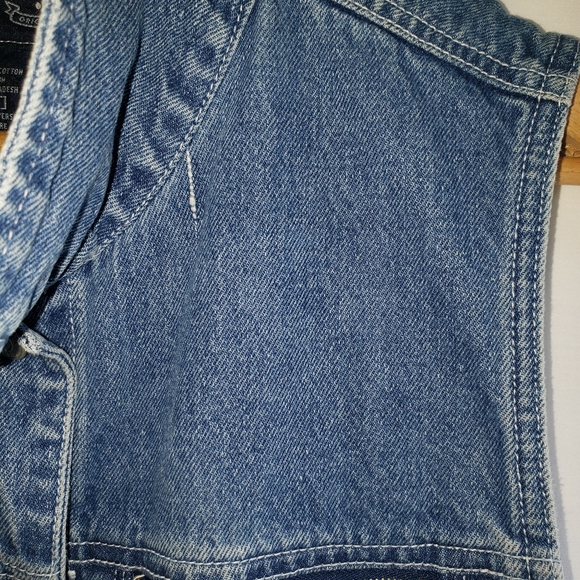 Women’s denim vest jean Solutions M medium - Picture 6 of 8